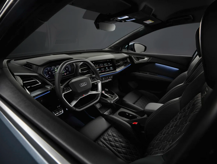 Audi Q4 e-tron SUV 100% électrique intérieur