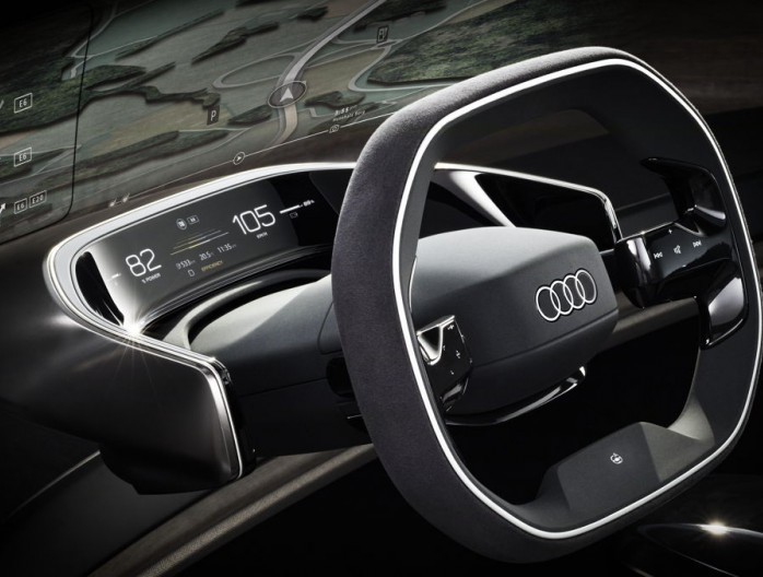 Audi Grandsphere Concept berline coupé 100% électrique