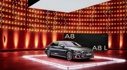 Audi A8 limousine hybride