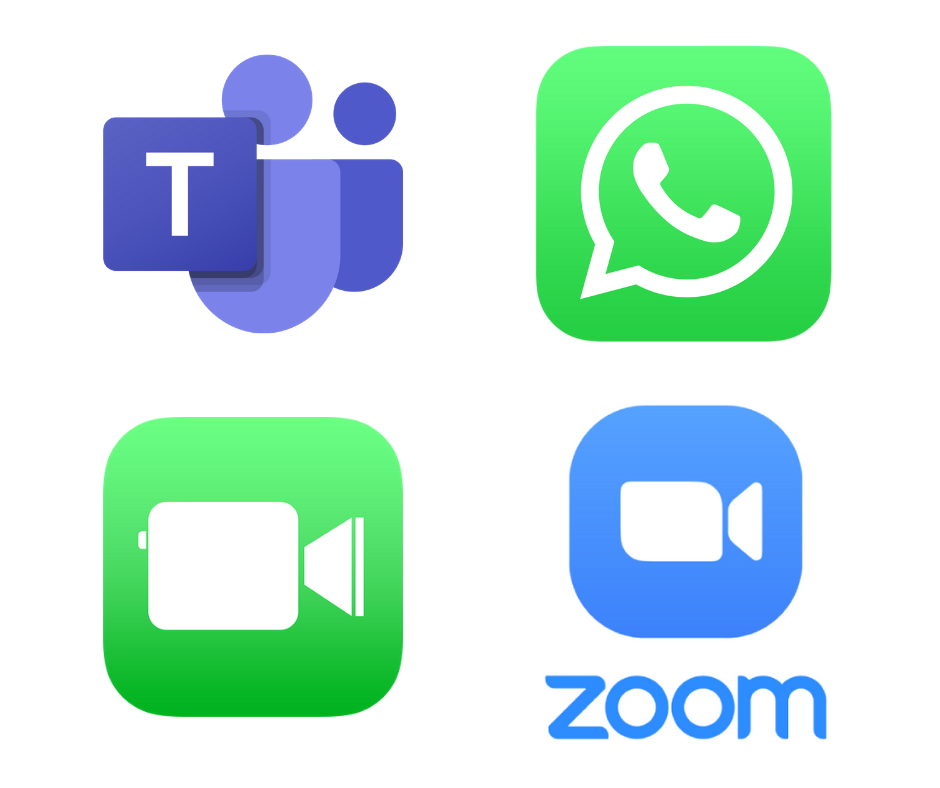 Whatsapp Teams FaceTime Zoom nos conseillers vous guident à distance